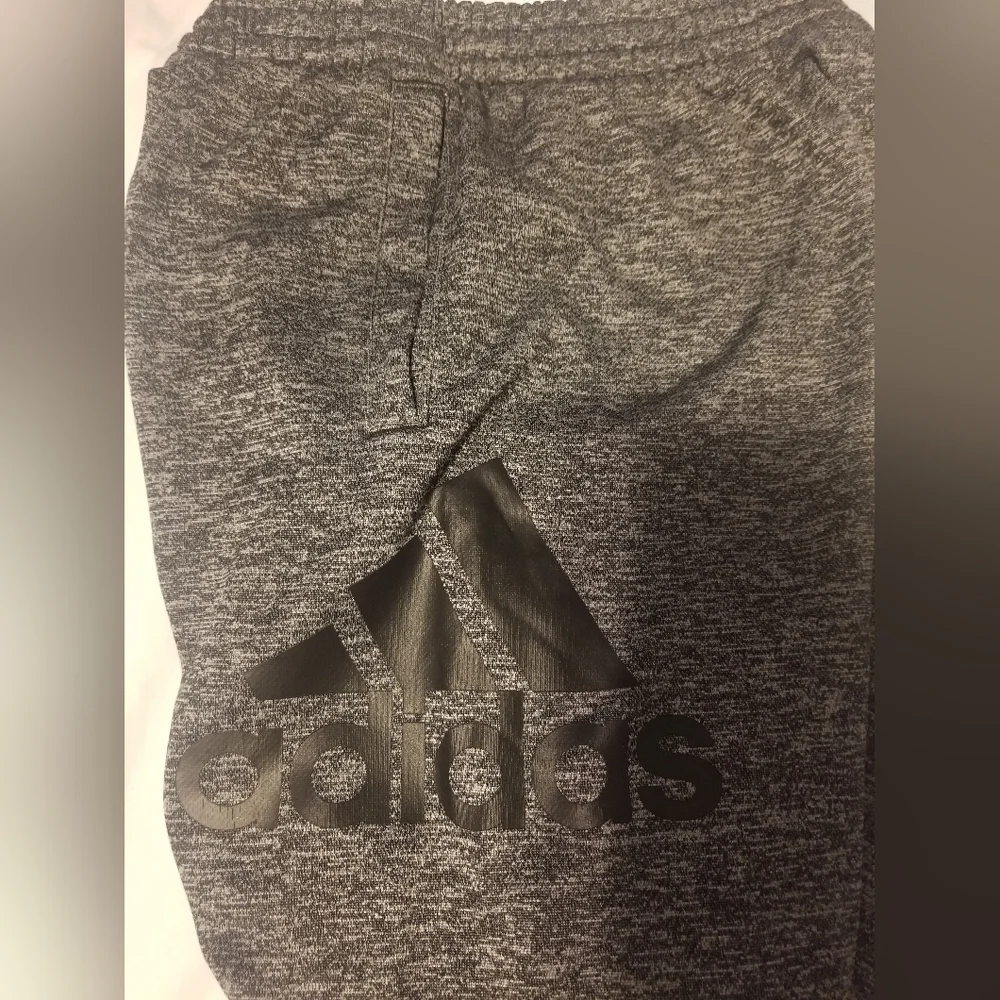 Adidas Gray Sweat Pants/Jogger Boys
